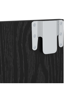 Set mobile TV Rovere Nero 120 x 23,5 x 90 cm Legno multistrato