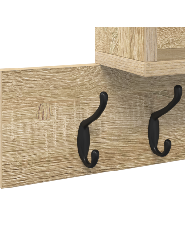Appendiabiti a muro Rovere Sonoma 100 x 12 x 43,5 cm