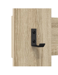 Appendiabiti a muro Rovere Sonoma 65 x 3 x 100 cm
