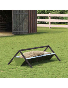 Abbeveratoio per bestiame Argento 111 x 76 x 38 cm