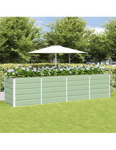 Fioriera Verde 240 x 80 x 75 cm Acciaio