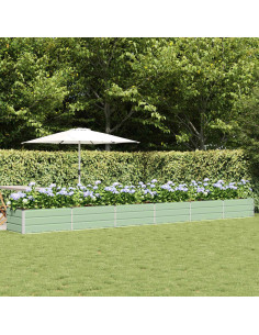 Fioriera Verde 600 x 80 x 45 cm Acciaio