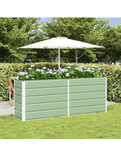 Fioriera Verde Pastello 480 x 50 x 45 cm Acciaio zincato