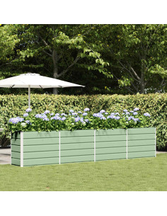 Fioriera Verde Pastello 480 x 50 x 45 cm Acciaio zincato