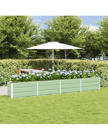 Fioriera Verde 320 x 40 x 45 cm Acciaio