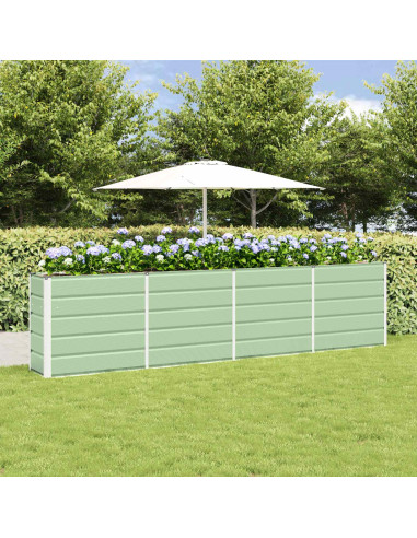 Fioriera Verde 160 x 40 x 75 cm Acciaio