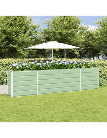 Fioriera Verde 160 x 40 x 75 cm Acciaio