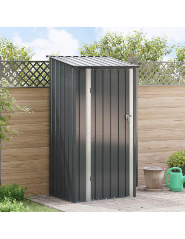 Casette da giardino Antracite 103 x 86 x 200 cm Metallo