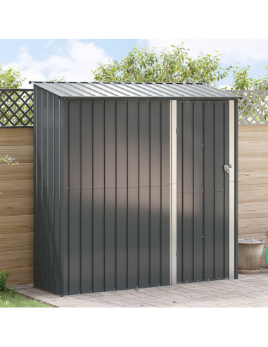 Casette da giardino Antracite 203,5 x 73 x 200 cm Metallo