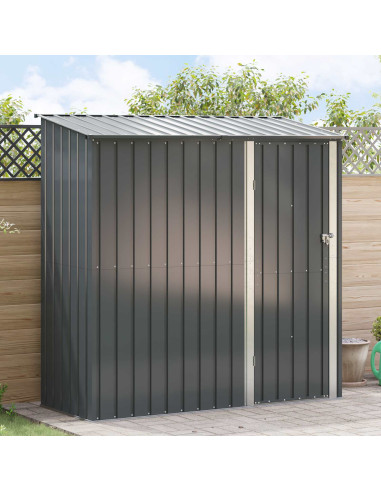 Casette da giardino Antracite 203 x 85,5 x 200 cm Metallo