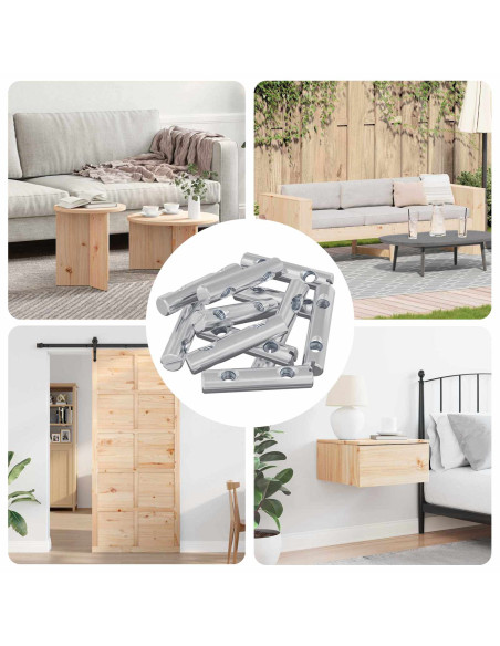 Dado 12 pcs Zincato 60 x 12 mm Ferro