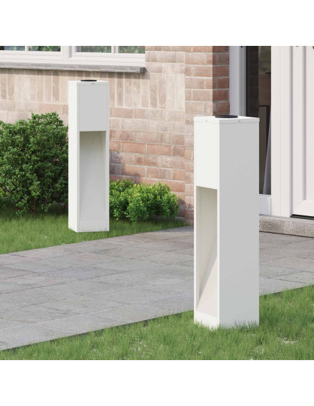 Lucina LED Solare da Percorso 2 pcs Bianco