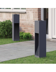 Lucina LED Solare da Percorso 2 pcs Antracite