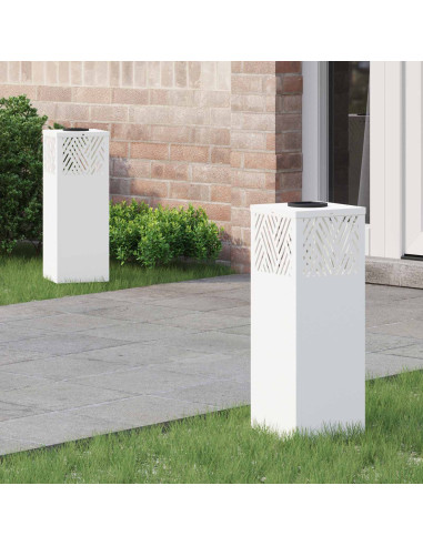 Faro LED solare per sentieri 2 pcs Bianco