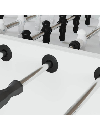 Fermini per Tavolo da Calcio 10 pcs Bianco 3 x 3 x 2 cm HIPS