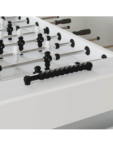 Conti del tavolo da calcio 2 pcs Nero 30 x 2,2 x 2,9 cm