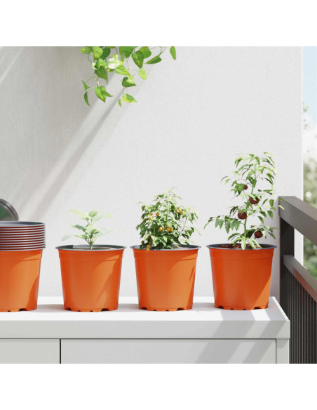 Vaso per Fiori 200 pcs Ceramica Ø 15 x 13 cm Plastica