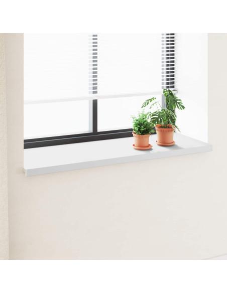 Soglia della Finestra Bianco 120 x 50 x 4,5 cm PVC