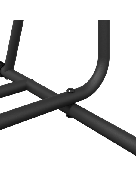 Stendibiancheria Nero 62 x 48 x 158 cm Acciaio