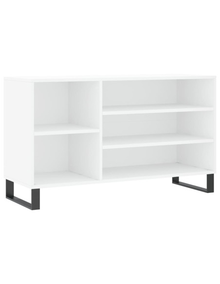 Scarpiera Bianca 102x36x60 cm in Legno Multistrato