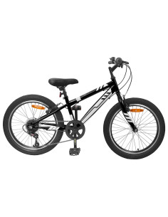Mountain Bike 20 Pollici 6-Speed per 5-8 anni Nero