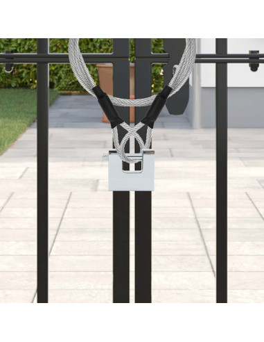 Lucchetto 12 pcs Argento 4,2 x 1,9 x 4 cm Ferro