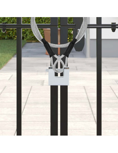 Lucchetto 6 pcs Argento 5 x 1,9 x 4,5 cm Ferro