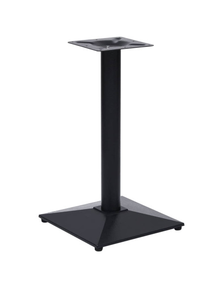 Gamba per Tavolino da Bistrò Nero 41x41x72 cm in Ghisa