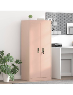 Armadio Rosa 60 x 40 x 140 cm Acciaio