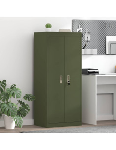 Armadio Verde oliva 60 x 40 x 140 cm Acciaio