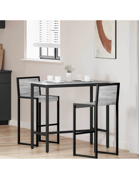 tavolo Grigio Sonoma 100 x 50 x 90,5 cm