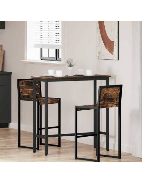 tavolo Rovere fumé 100 x 40 x 100,5 cm