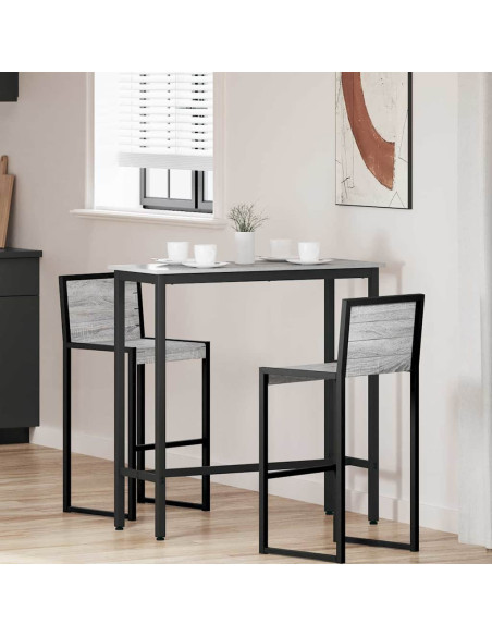 tavolo Grigio Sonoma 100 x 40 x 100,5 cm