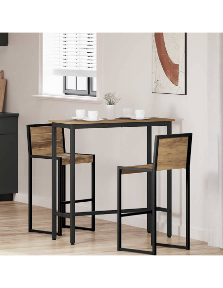 tavolo Rovere artigianale 100 x 40 x 100,5 cm