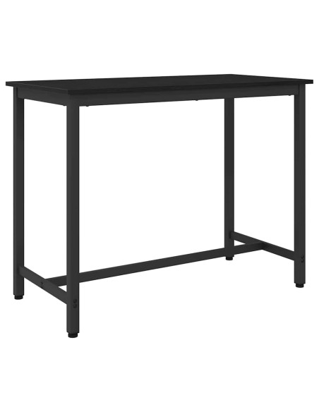 tavolo Rovere Nero 100 x 50 x 76,5 cm