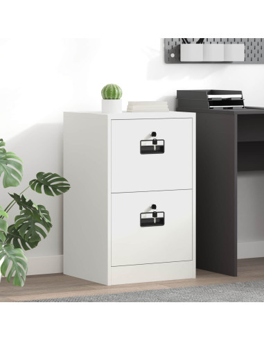 Armadio per File con cassetto Bianco 44 x 50 x 106.5 cm