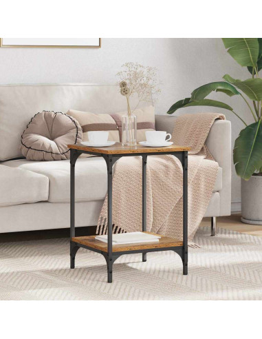 Tavolino da salotto Legno vecchio 40 x 40 x 55 cm