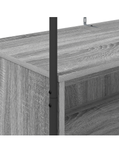 Stendibiancheria Grigio 100 x 44 x 160 cm Legno multistrato