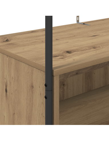 Stendibiancheria Rovere Marrone 100 x 44 x 160 cm