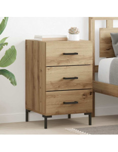 Armadio da Notte Rovere artigianale 40 x 40 x 66 cm