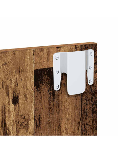 Armadio da Notte 2 pcs Legno vecchio 50 x 32,5 x 80cm