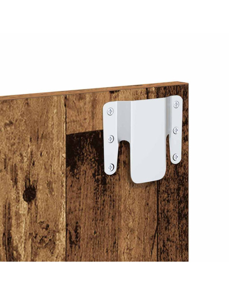 Armadio da Notte 2 pcs Legno vecchio 50 x 32,5 x 80cm