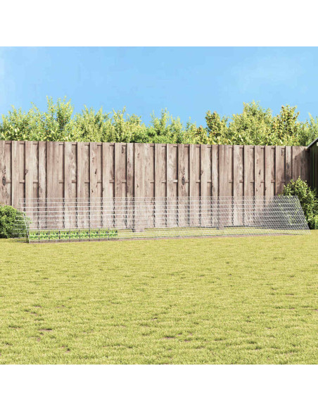 Gabbia per Conigli Argento 215 x 100 x 85 cm Acciaio zincato