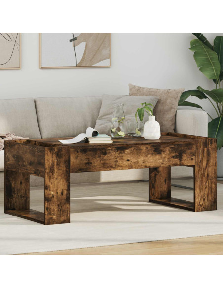 Tavolino da salotto Rovere fumé 110 x 50 x 41 cm