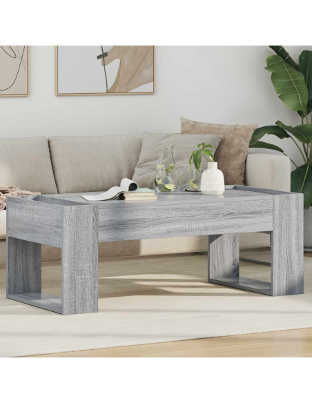 Tavolino da salotto Grigio Sonoma 110 x 50 x 41 cm