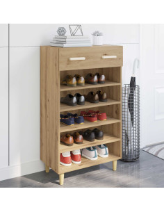 Mobile per scarpe Rovere Artigianale 60 x 35 x 105 cm