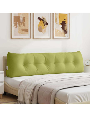 Cuscino per Schiena Verde chiaro 180 x 24 x 50 cm Tessuto