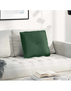 Cuscino per Schiena Verde Giungla 50 x 45 cm Tessuto in Cords