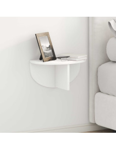 Scaffale da parete 2 pcs Bianco 38 x 19 x 19 cm