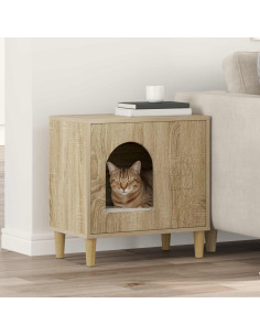 Casa per Gatti Sonoma 51 x 30 x 52 cm Legno multistrato